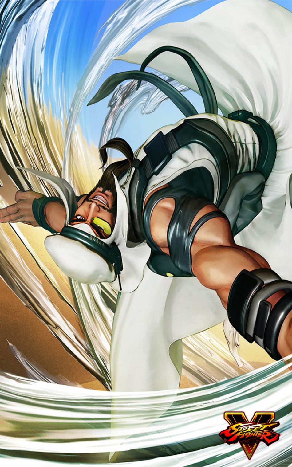 Rashid Street Fighter 5 Hero HD Mobile Wallpaper