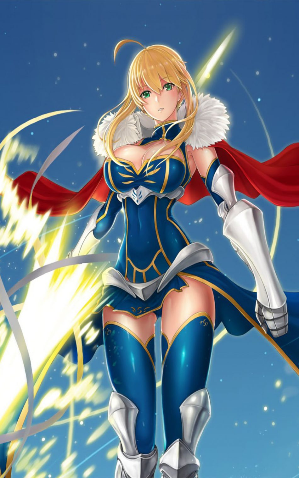 Saber Fate-Grand Order HD Mobile Wallpaper