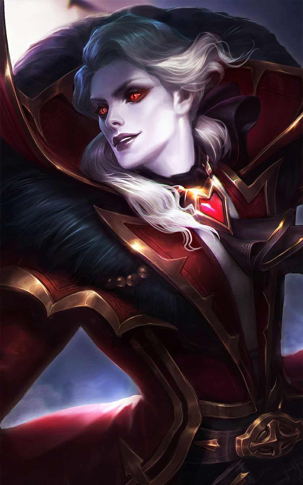 Download Viscount Alucard Mobile Legends Free Pure 4k Ultra Hd Mobile Wallpaper