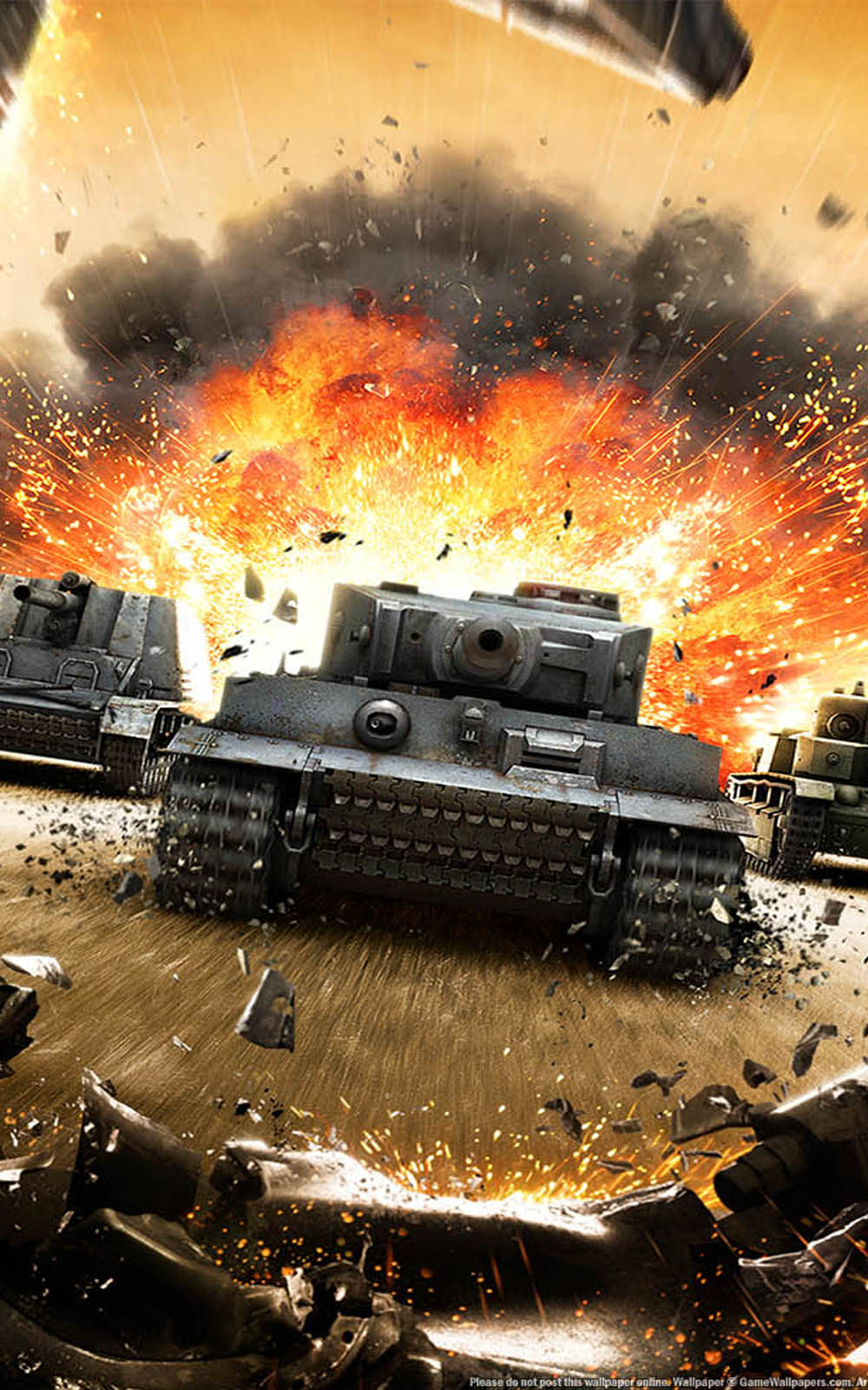 World of Tanks Game Free 4K Ultra HD Mobile Wallpaper