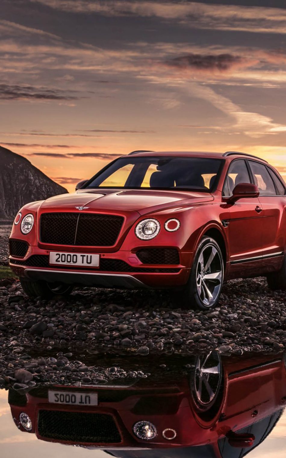 Bentley Bentayga V8 2019 HD Mobile Wallpaper