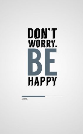 Don't Worry Be Happy HD Mobile Wallpaper