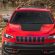 Red Jeep Cherokee Trailhawk HD Mobile Wallpaper