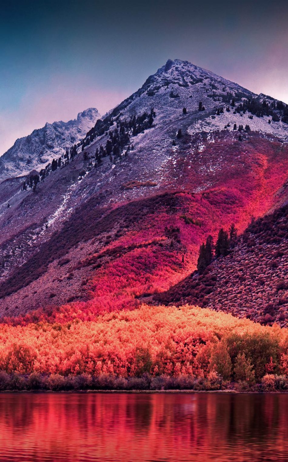 Sierra Nevada Mountains Landscape HD Mobile Wallpaper