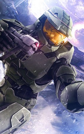 Master Chief Halo 3 HD Mobile Wallpaper