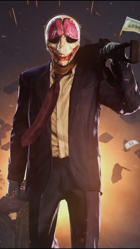 Payday 2 PS4 Video Game HD Mobile Wallpaper
