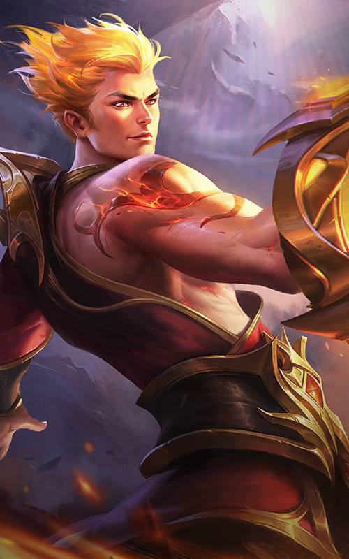 The Son of Flame Valir Mobile Legends HD Mobile Wallpaper