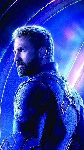 Chris Evans In Avengers Infinity War HD Mobile Wallpaper