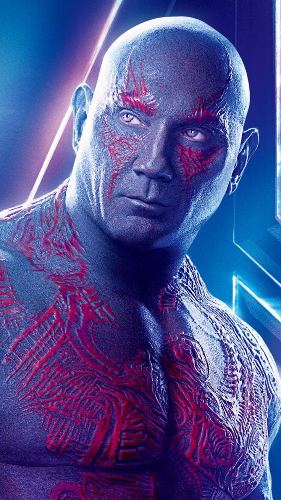 Drax In Avengers Infinity War HD Mobile Wallpaper