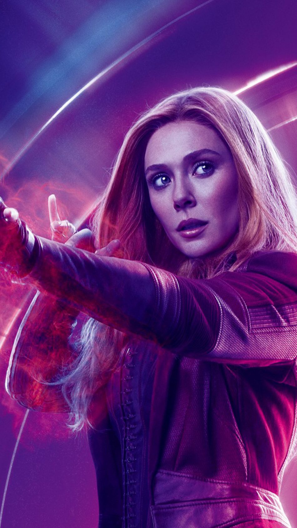 Elizabeth Olsen In Avengers Infinity War HD Mobile Wallpaper
