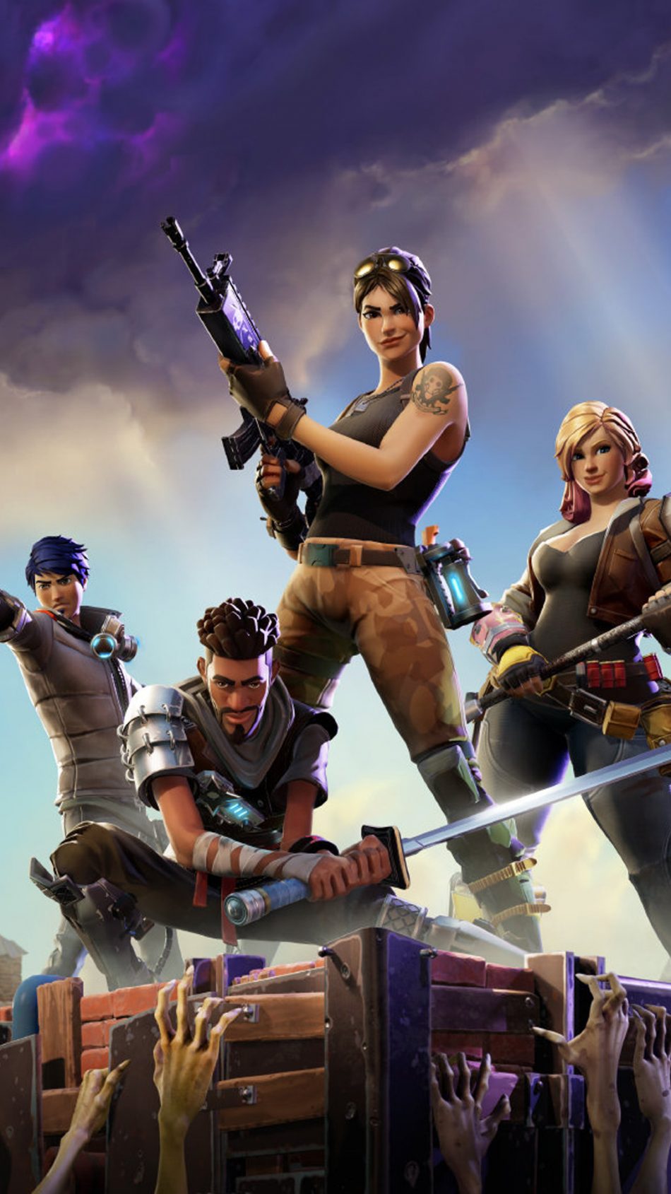 Fortnite Battle Royale Video Game HD Mobile Wallpaper