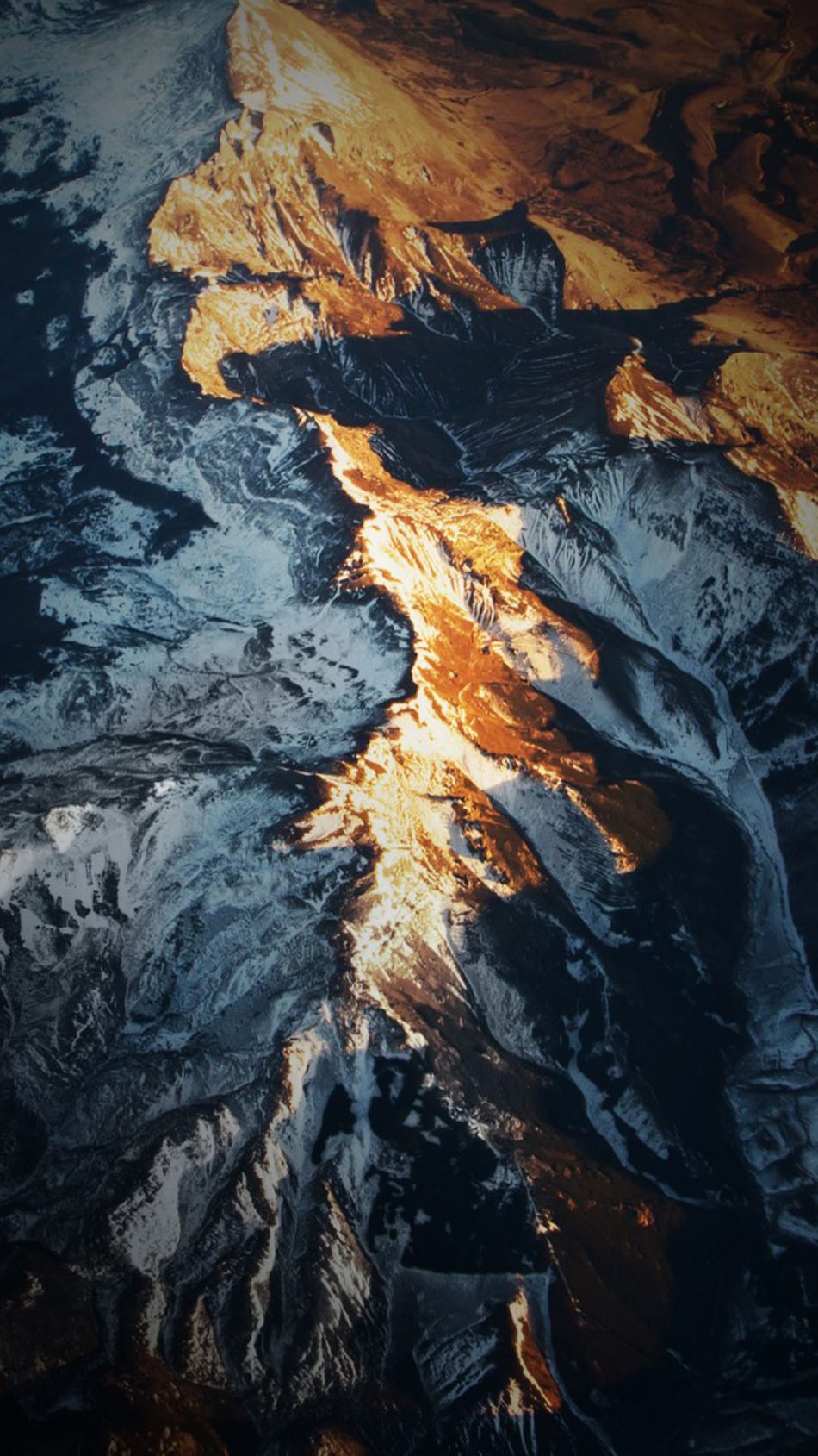 Mountain Range HD Mobile Wallpaper