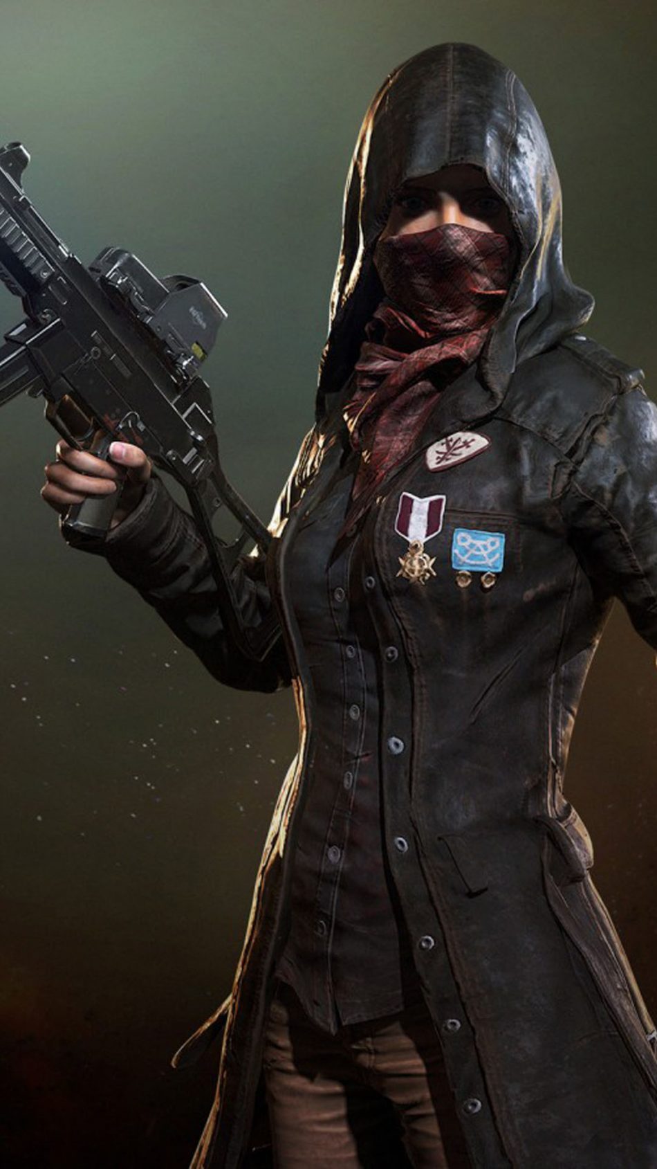  PUBG  Female Player In Mask 4K  Ultra HD Mobile Wallpaper 