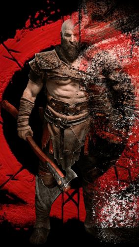 Kratos From God of War HD Mobile Wallpaper
