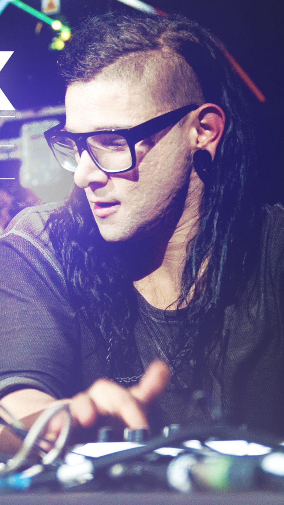 Skrillex Live HD Mobile Wallpaper