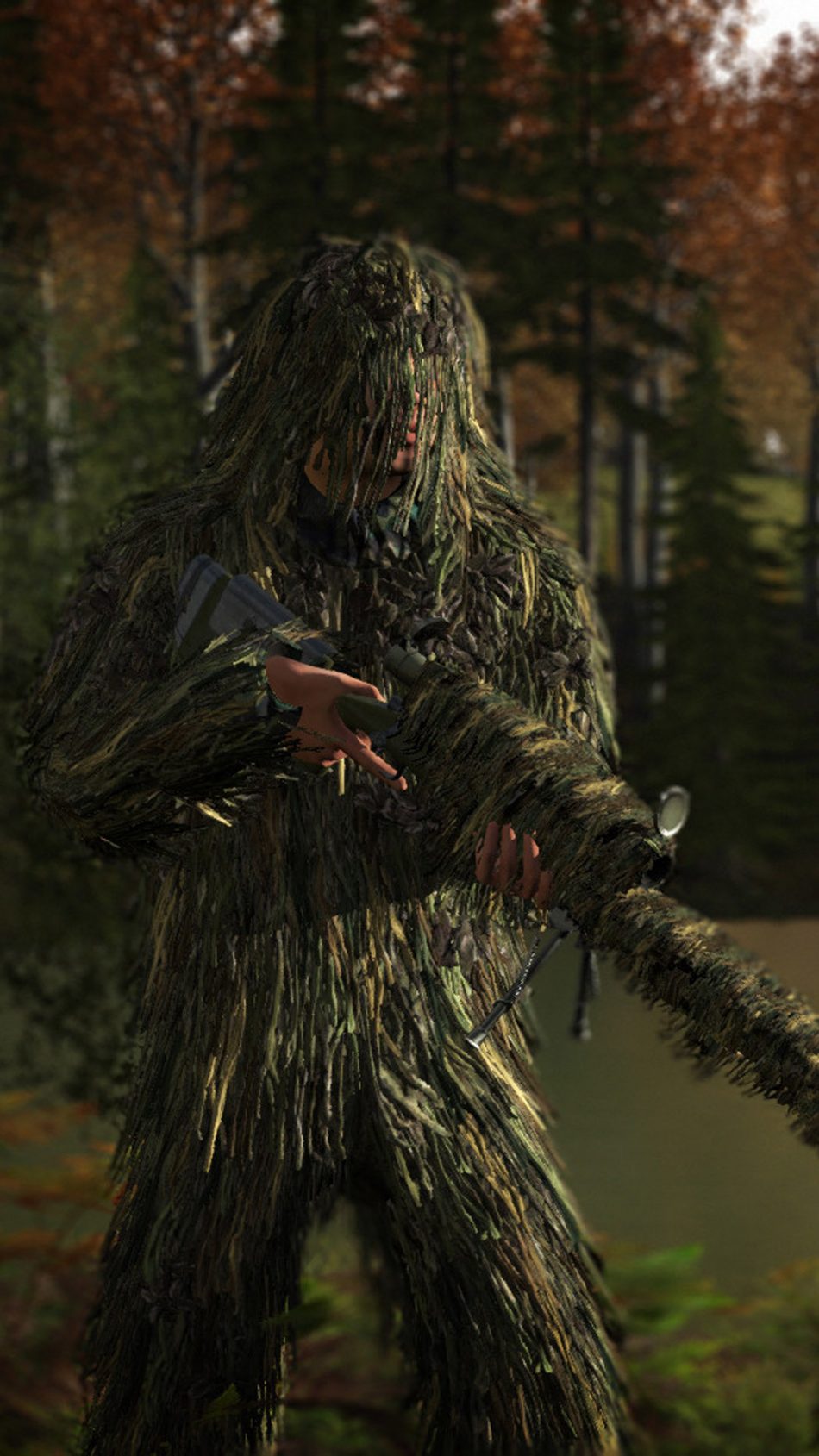 Ghillie Suit PlayerUnknown's Battlegrounds (PUBG) HD Mobile Wallpaper