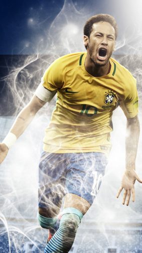 Neymar Brazil FIFA World Cup 2018 HD Mobile Wallpaper