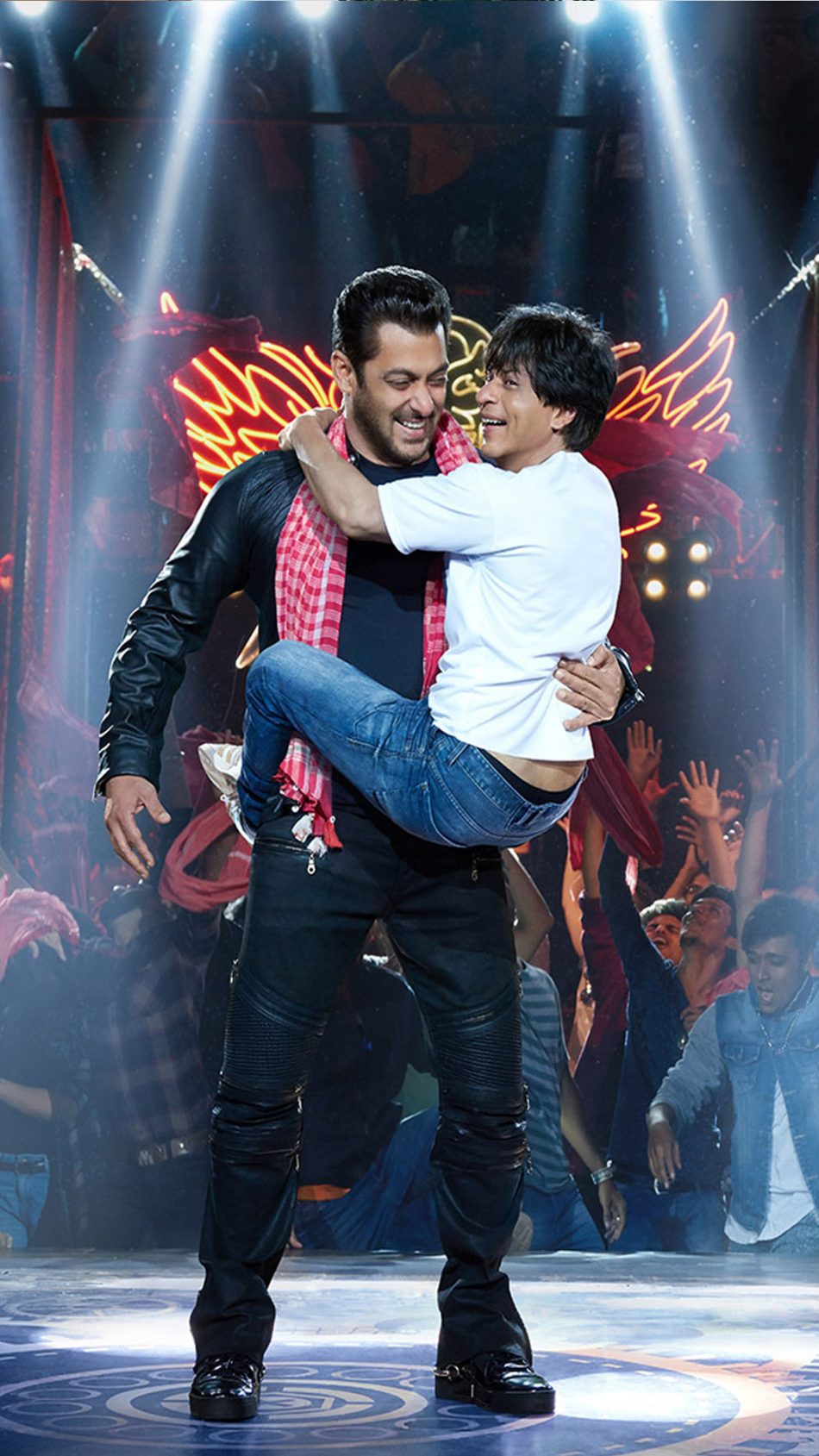 Salman And Shahrukh In Zero HD Mobile Wallpaper