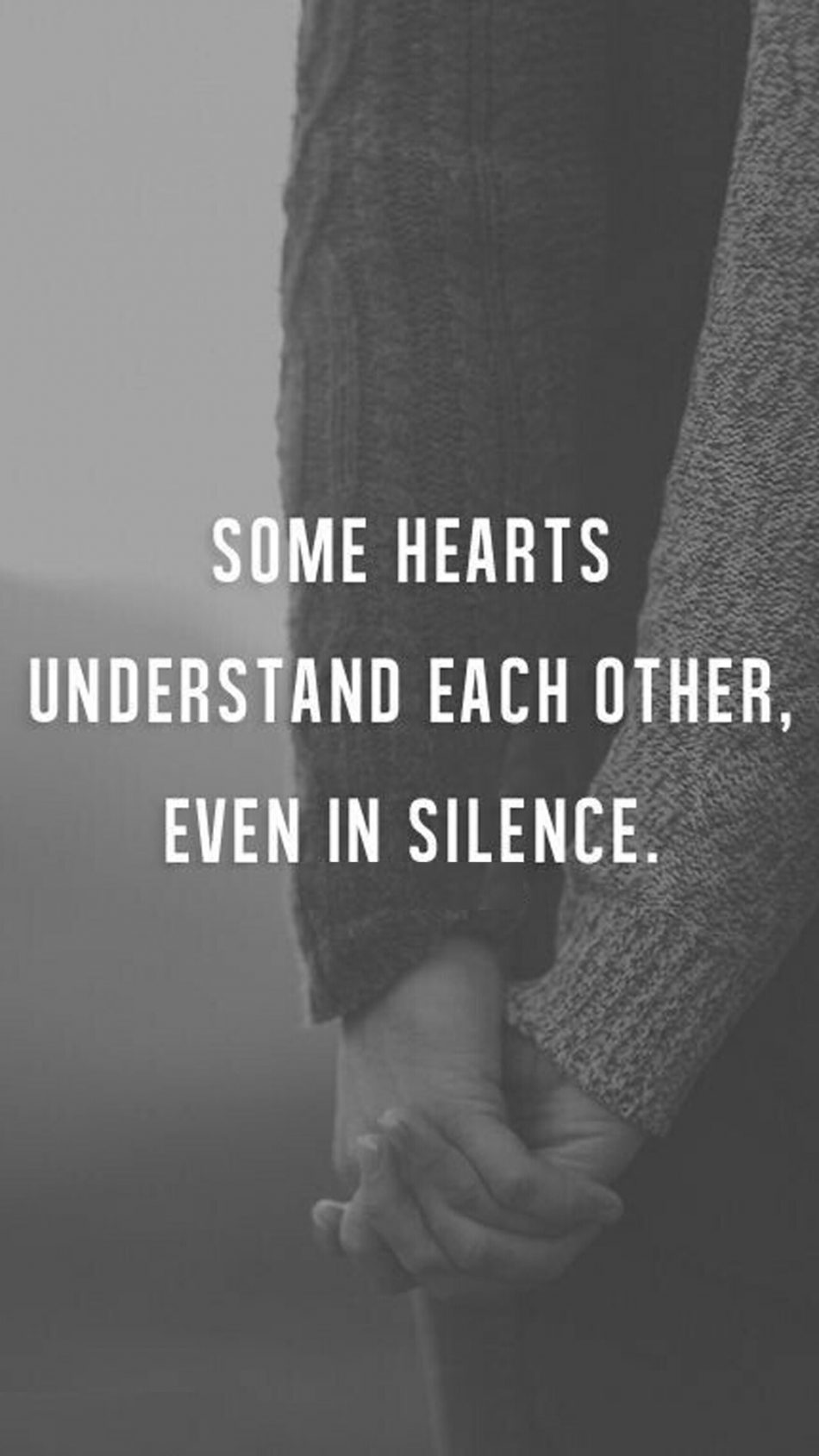 Some Hearts Understand Each Other Quote HD Mobile Wallpaper