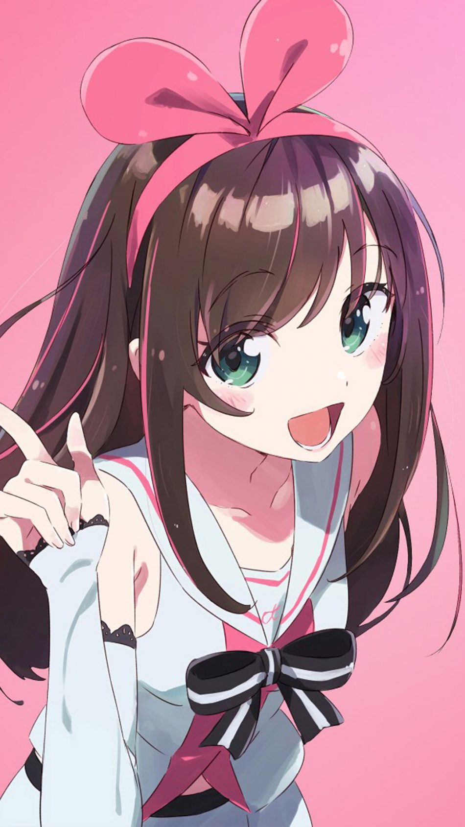 Kizuna Ai Anime Girl HD Mobile Wallpaper