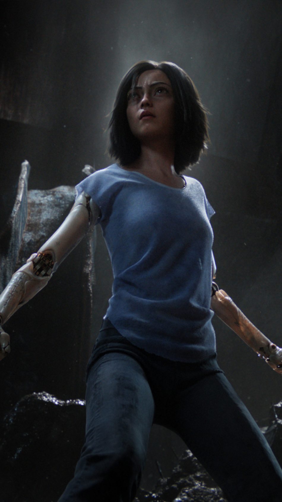 Alita Battle Angel 2018 4K Ultra HD Mobile Wallpaper