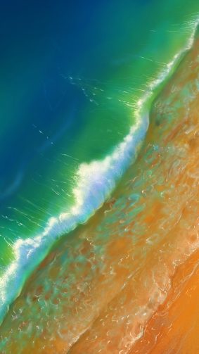 Beach Ocean Waves Seascape 4K Ultra HD Mobile Wallpaper