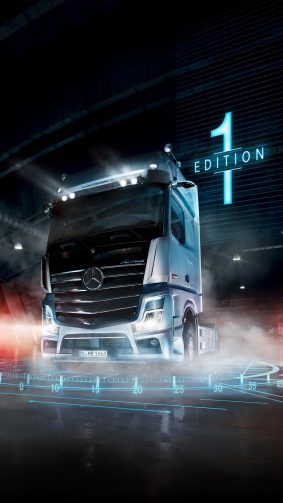 Mercedes Benz Actros 4K Ultra HD Mobile Wallpaper