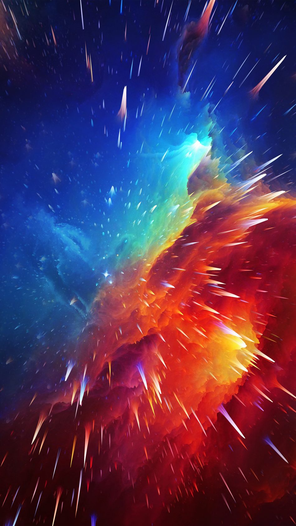 Nebula Waves 4K & Ultra HD Mobile Wallpaper