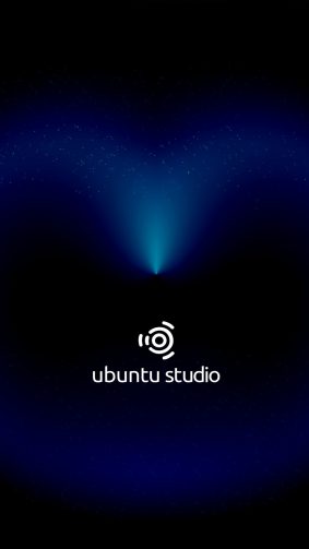 Ubuntu Studio Dark Cosmic Black 4K Ultra HD Mobile Wallpaper