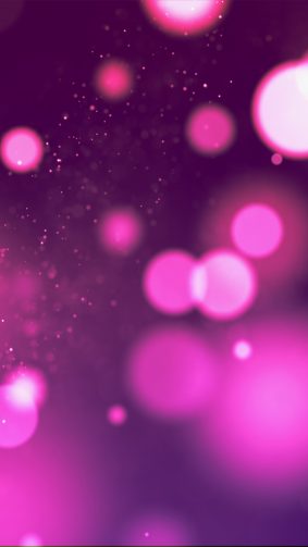 Bokeh Purple Pink Lights 4K Ultra HD Mobile Wallpaper