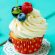 Cupcake Creams Fruits 4K Ultra HD Mobile Wallpaper