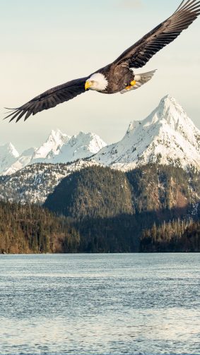 Eagle Mountains Lake 4K Ultra HD Mobile Wallpaper