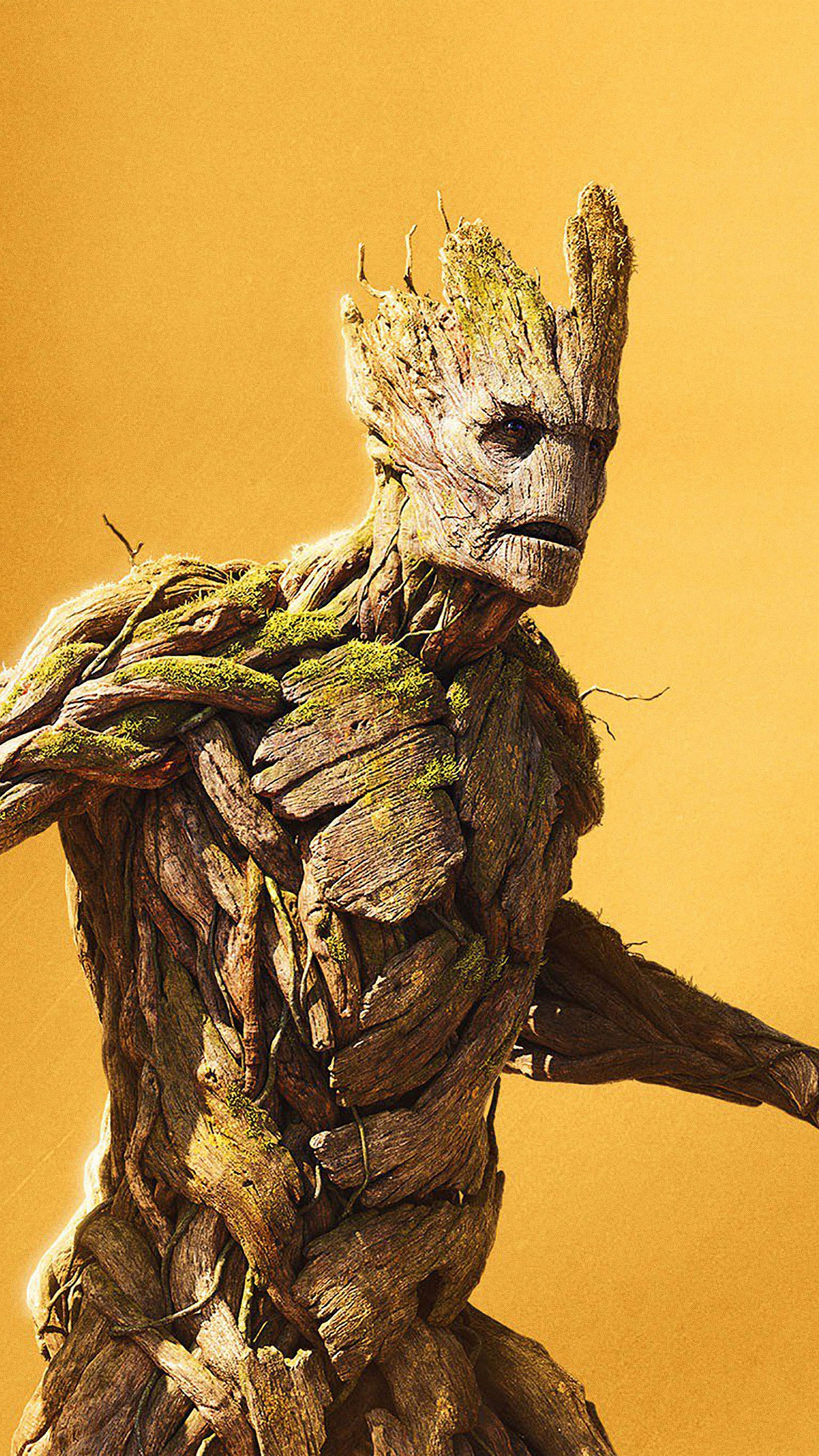 Groot Avengers Infinity War 4K Ultra HD Mobile Wallpaper - Download