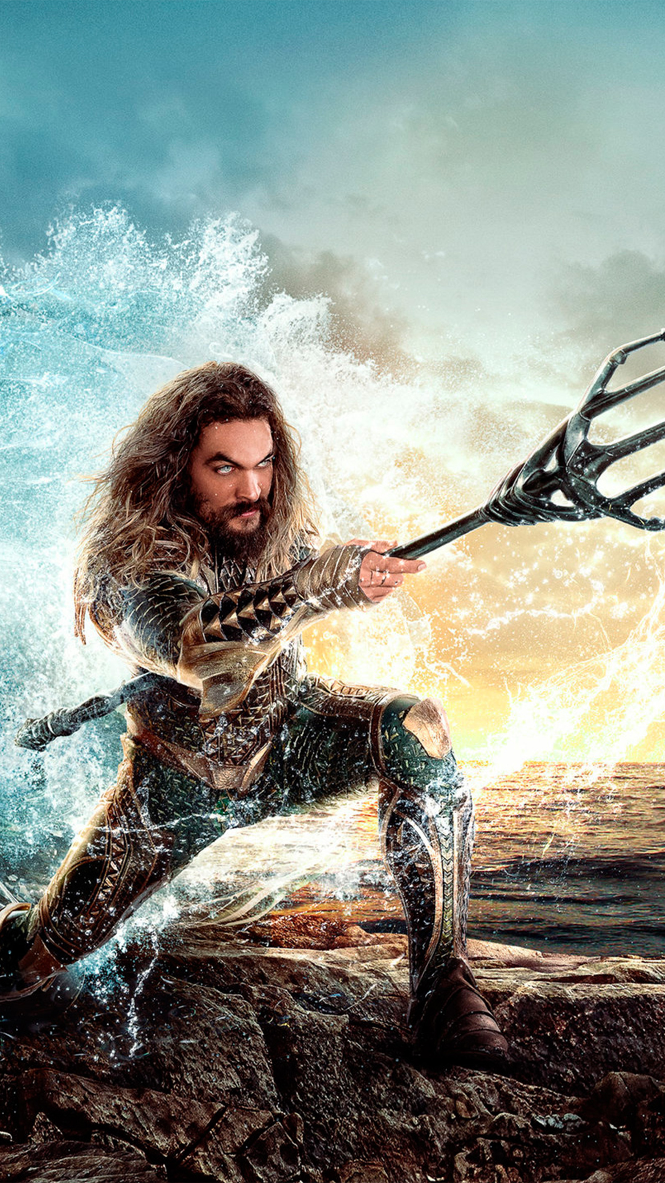 Download Jason Momoa In Aquaman 2018 Movie Free Pure 4K Ultra HD Mobile