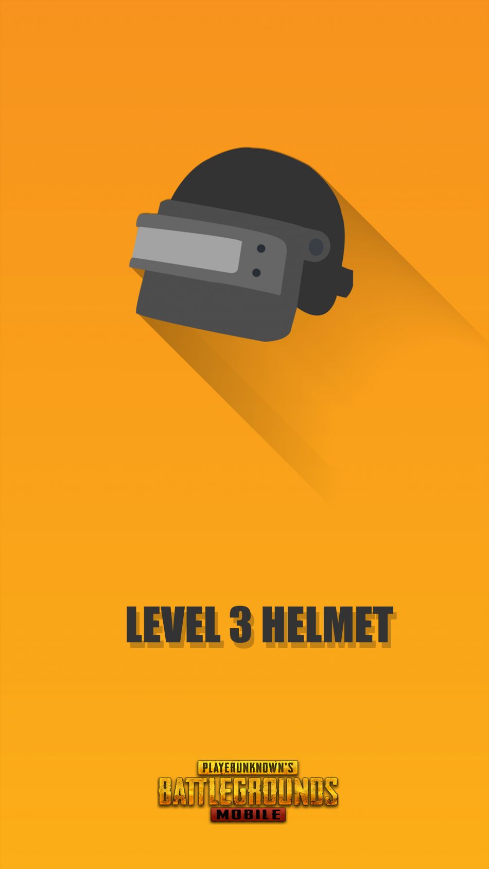 Pubg Mobile Helmet Level 3 Minimal 4K Ultra HD Mobile Wallpaper