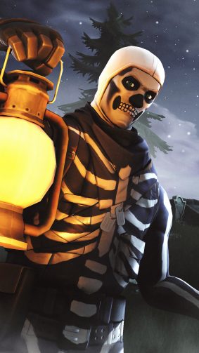 Skull Trooper Fortnite Season 6 4K Ultra HD Mobile Wallpaper