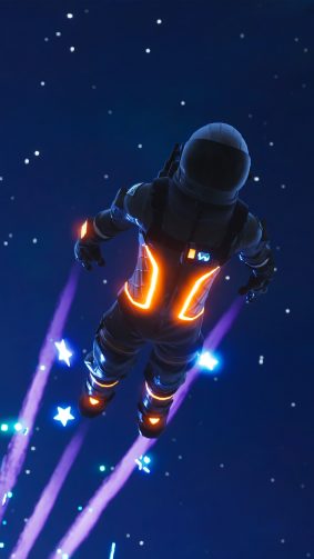 Dark Voyager Fortnite Battle Royale 4K Ultra HD Mobile Wallpaper