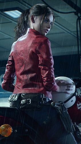 Claire Redfield Resident Evil 2 4K Ultra HD Mobile Wallpaper