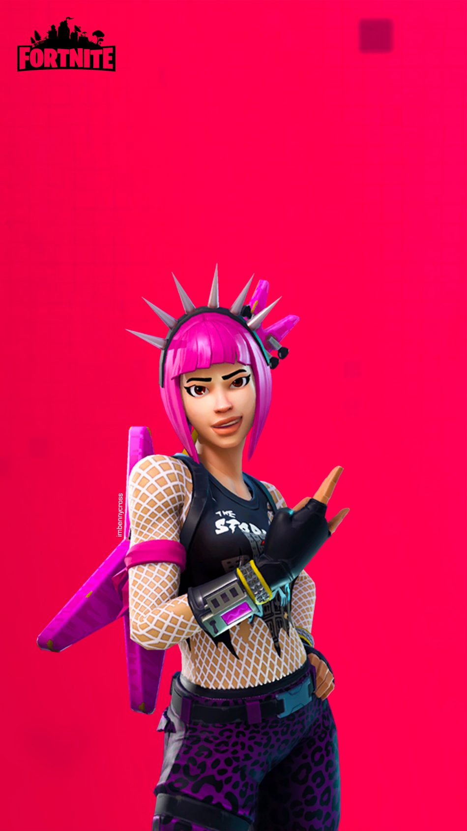 Fortnite Punk Girl 4K Ultra HD Mobile Wallpaper