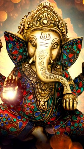 Lord Ganesha Ganapati Statue Idol 4K Ultra HD Mobile Wallpaper