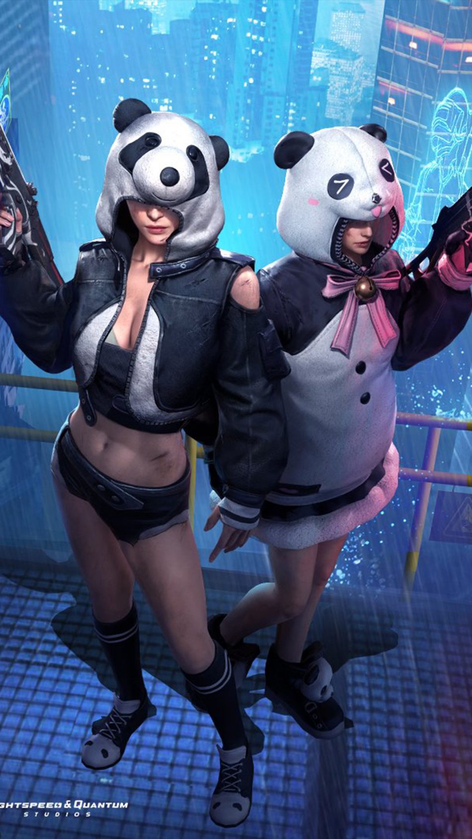 PUBG Mobile Cuddly Panda 4K Ultra HD Mobile Wallpaper