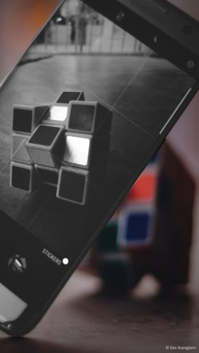 Phone Photography Rubik's Cube 4K Ultra HD Mobile Wallpaper