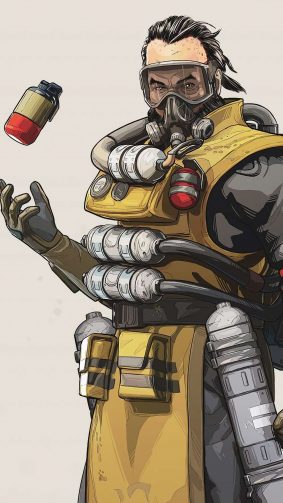 Caustic Apex Legends 4K Ultra HD Mobile Wallpaper