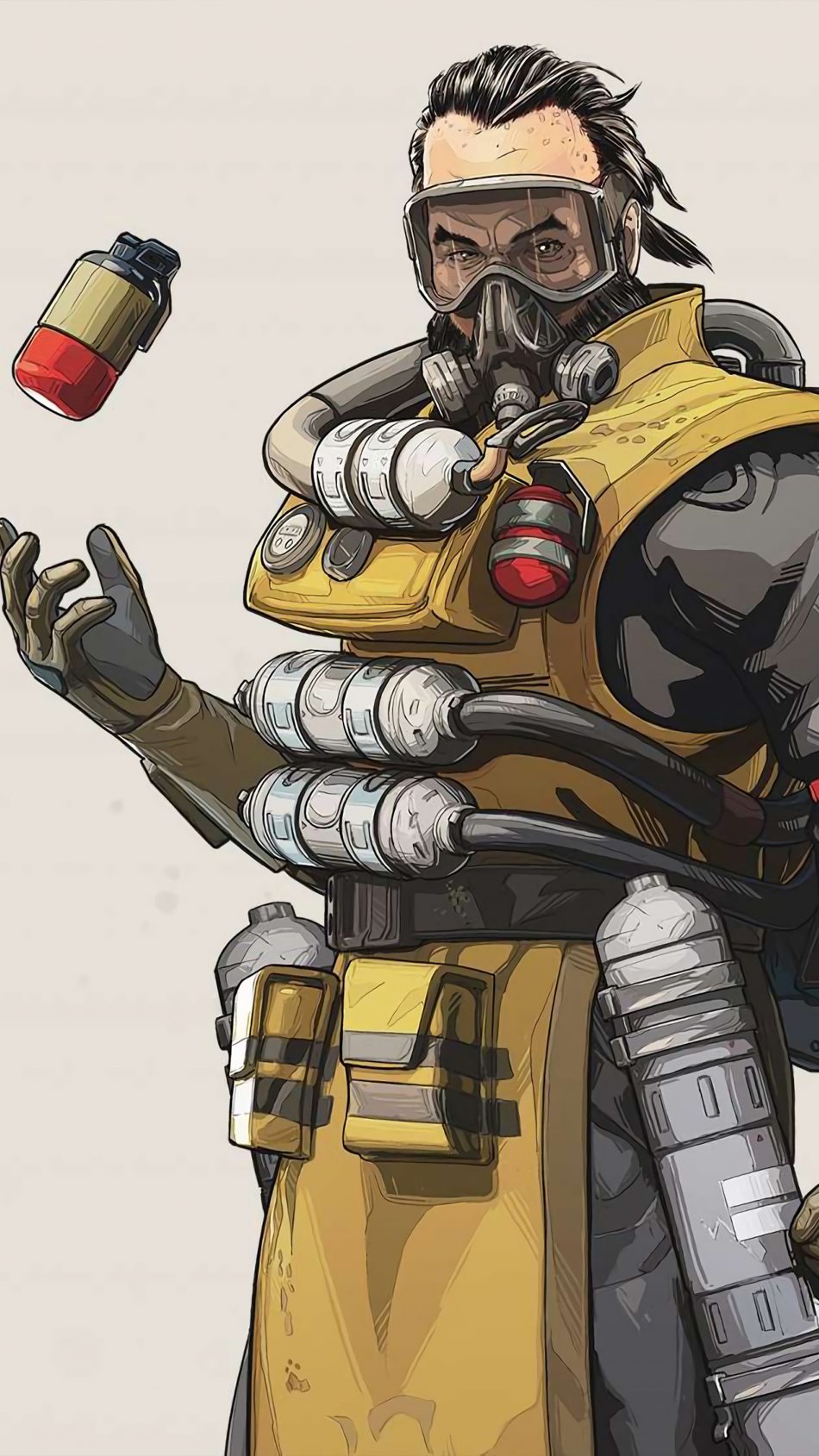 Caustic Apex  Legends  Free 4K  Ultra HD Mobile Wallpaper 