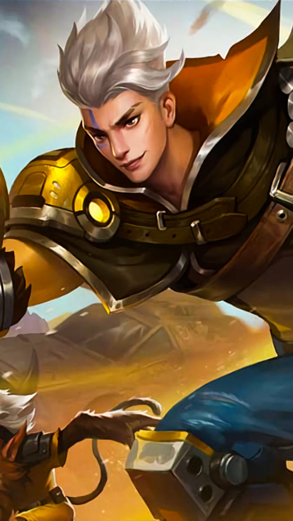 Claude Golden Bullet Mobile Legends 4k Ultra Hd Mobile Wallpaper