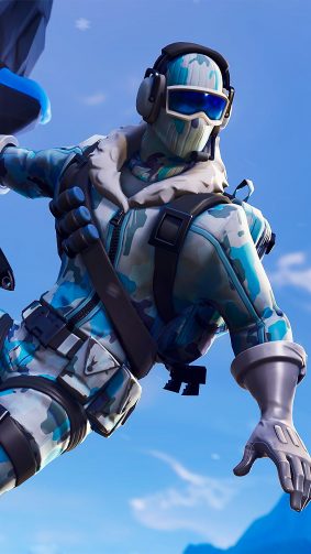 Fortnite Deep Freeze Bundle 4K Ultra HD Mobile Wallpaper