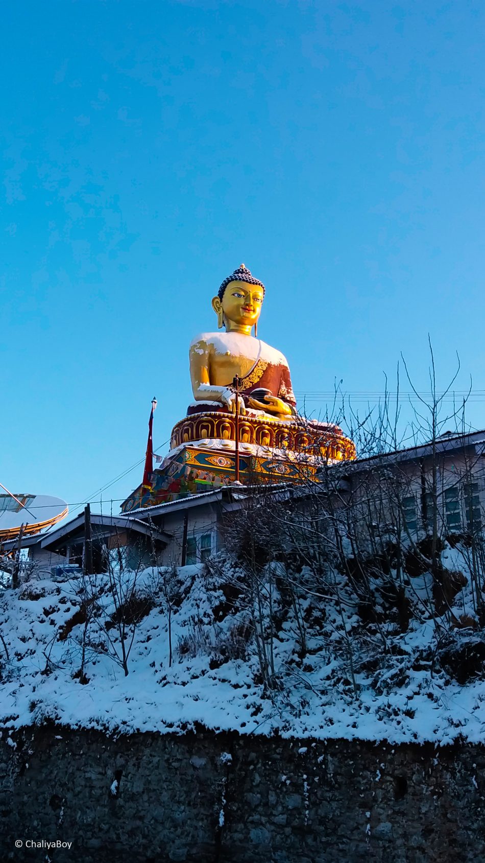 Giant Buddha Statue Tawang 4K Ultra HD Mobile Wallpaper