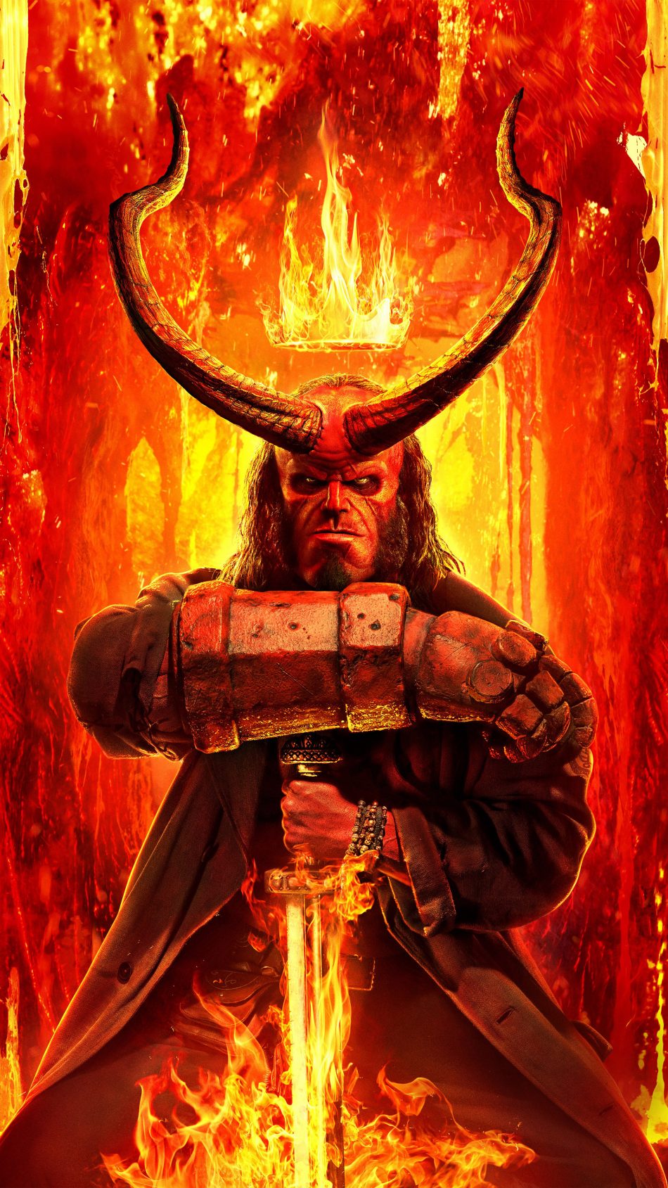 Hellboy Movie 2019 4K Ultra HD Mobile Wallpaper