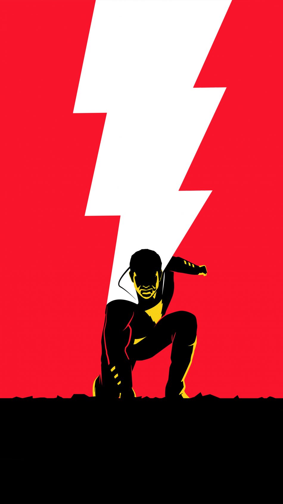 Shazam! Minimal 4K Ultra HD Mobile Wallpaper