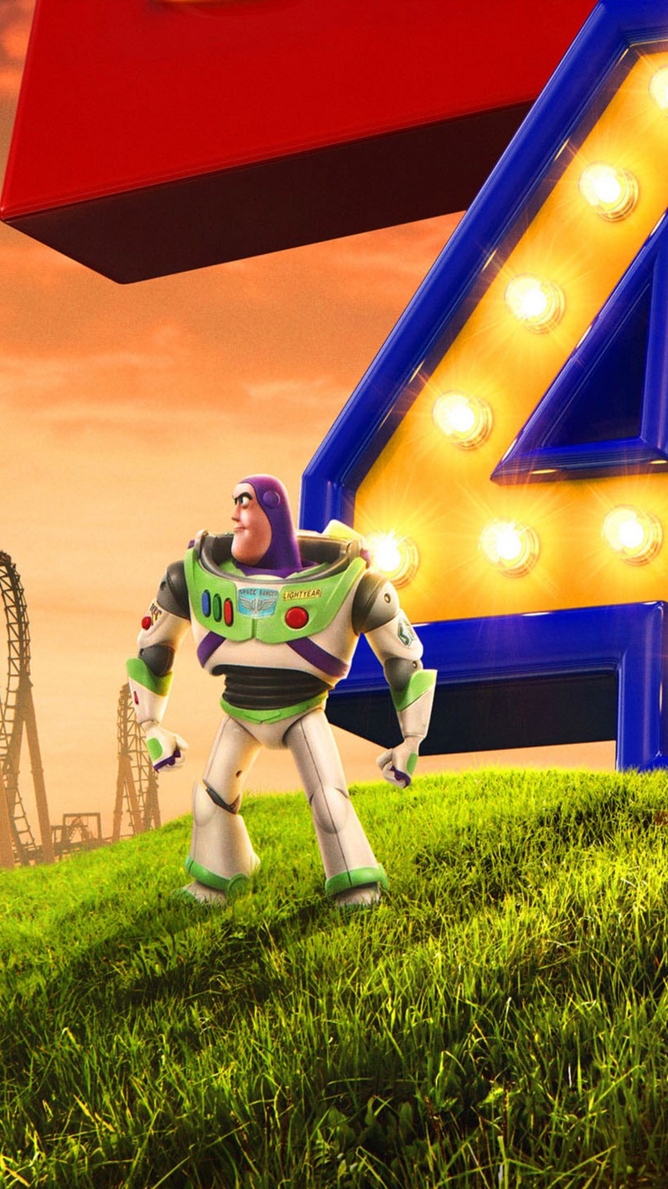 Toy Story 4 Buzz Lightyear 2019 Animation 4K Ultra HD Mobile Wallpaper